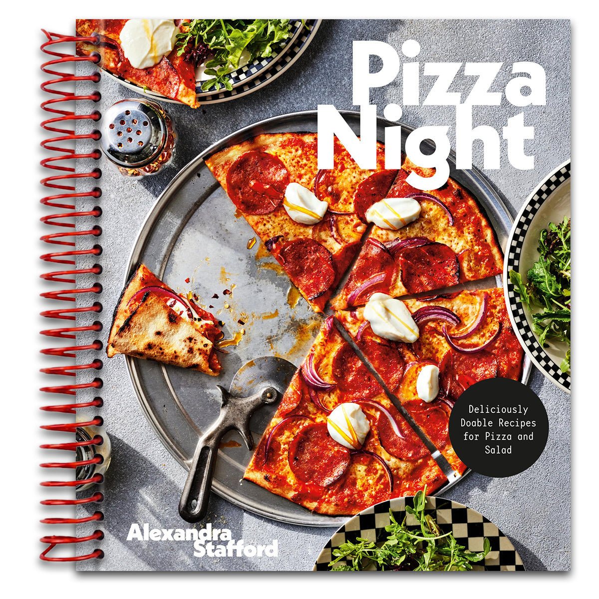 Pizza Night: Deliciously Doable Recipes for Pizza and Salad   (Spiral bound)