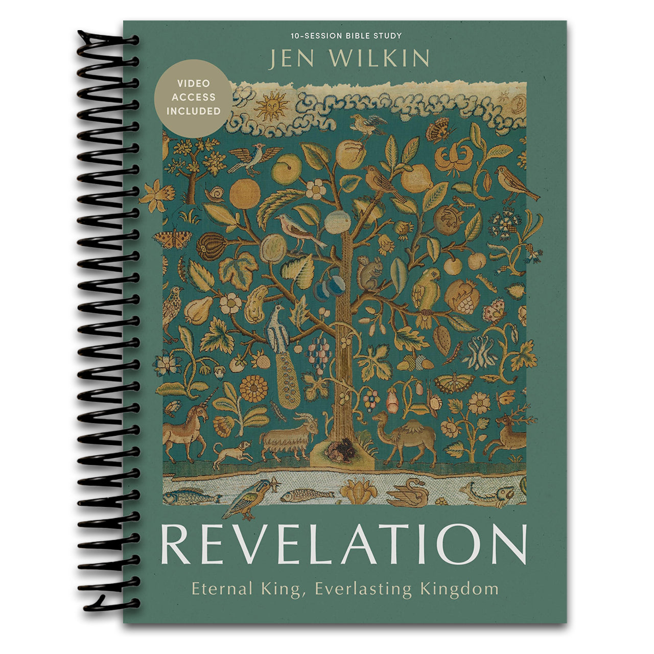 Revelation - Bible Study Book with Video Access: Eternal King, Everlasting Kingdom (Spiral bound) Happy Coil spiral bound book