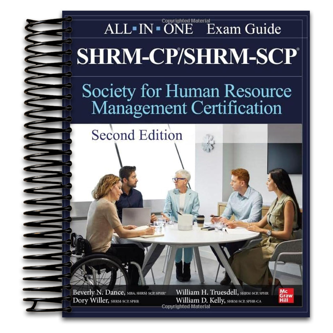SHRM-CP/SHRM-SCP Certification All-In-One Exam Guide, Second Edition (Spiral bound) Happy Coil spiral bound book