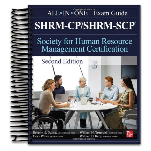 SHRM-CP/SHRM-SCP Certification All-In-One Exam Guide, Second Edition (Spiral bound) Happy Coil spiral bound book