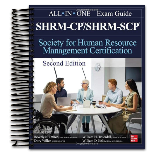 SHRM-CP/SHRM-SCP Certification All-In-One Exam Guide, Second Edition (Spiral bound) Happy Coil spiral bound book
