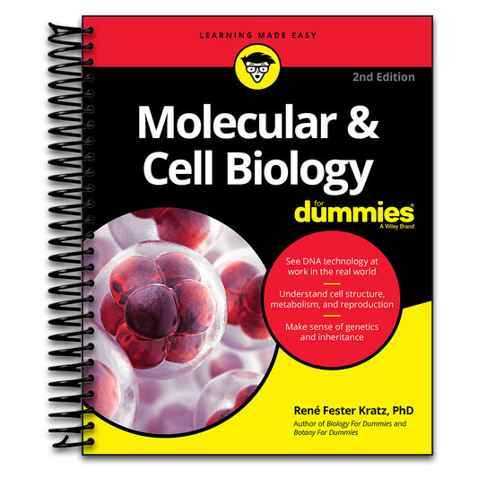 Molecular & Cell Biology For Dummies, 2nd Edition   (Spiral bound)