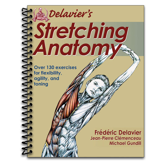 Delavier's Stretching Anatomy   (Spiral bound)