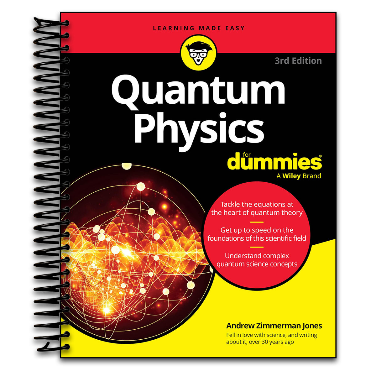 Quantum Physics For Dummies (For Dummies: Learning Made Easy) (Spiral bound) Happy Coil spiral bound book