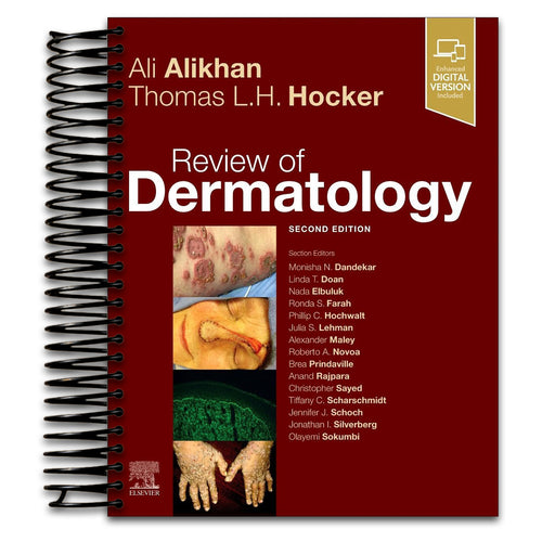 Review of Dermatology   (Spiral bound)