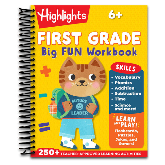 First Grade Big Fun Workbook (Highlights?¢‚Äû¬¢ Big Fun Activity Workbooks)