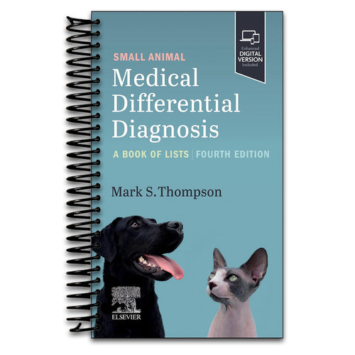 Small Animal Medical Differential Diagnosis: A Book of Lists (Spiral bound) Happy Coil spiral bound book