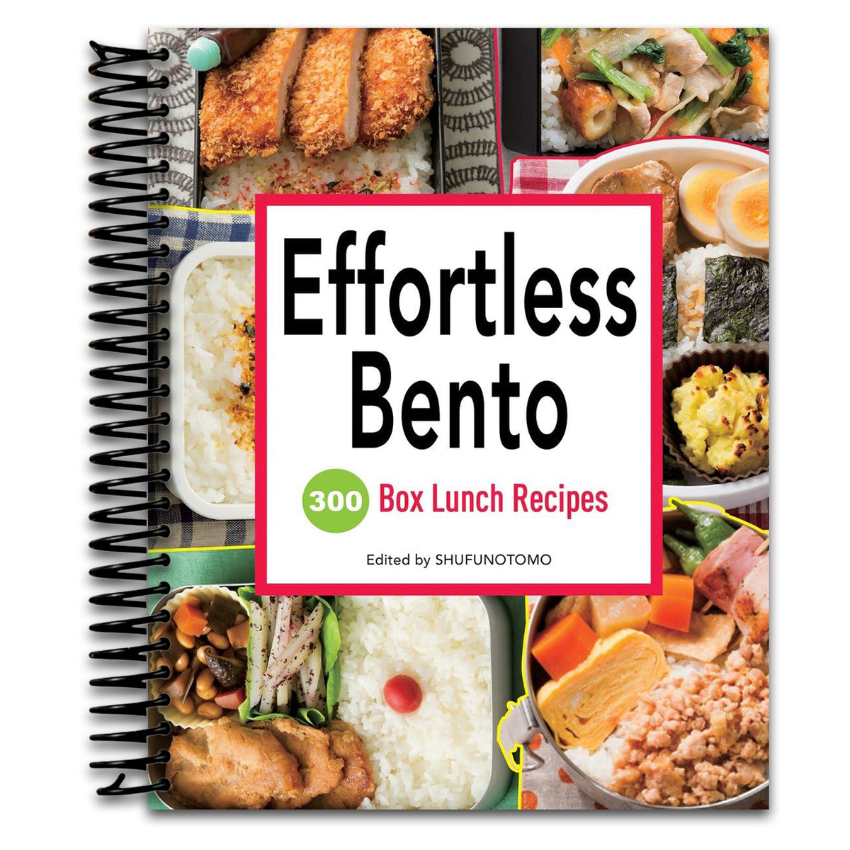 Effortless Bento: 300 Japanese Box Lunch Recipes   (Spiral bound)