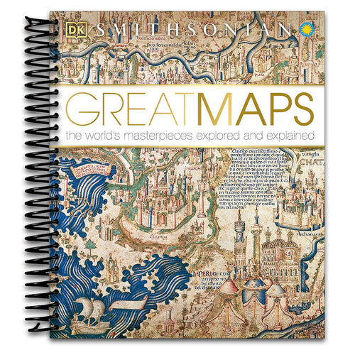 Great Maps: The World's Masterpieces Explored and Explained (DK History Changers) (Spiral bound) Happy Coil spiral bound book