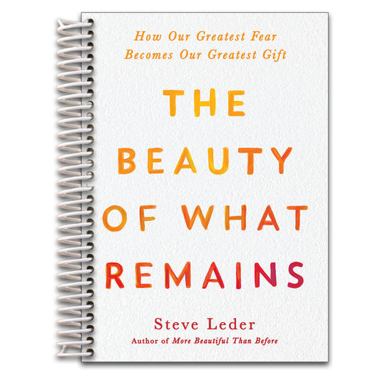 The Beauty of What Remains: How Our Greatest Fear Becomes Our Greatest Gift   (Spiral bound)