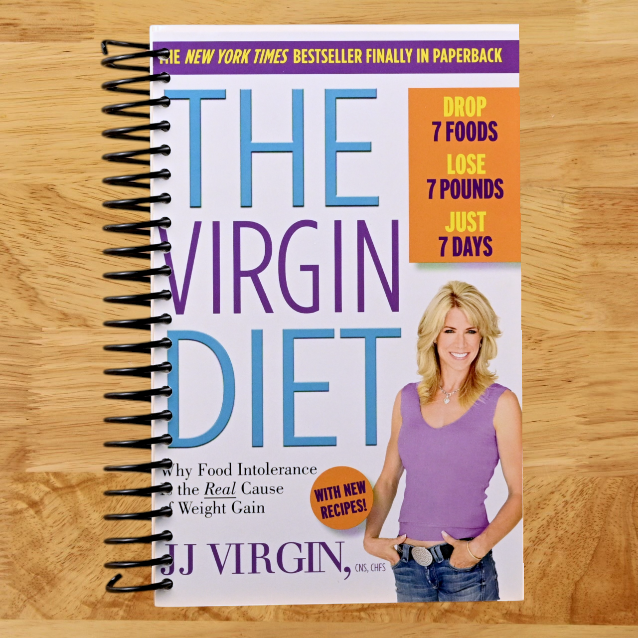 The Virgin Diet: Drop 7 Foods, Lose 7 Pounds, Just 7 Days (Spiral bound) Happy Coil spiral bound book