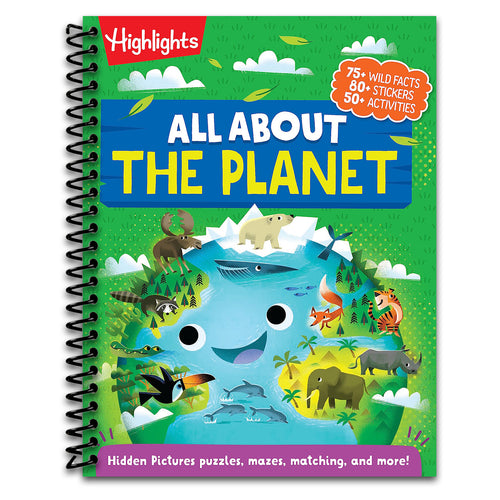 All About the Planet (Highlights All About Activity Books)   (Spiral bound)