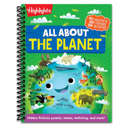 All About the Planet (Highlights All About Activity Books)   (Spiral bound)