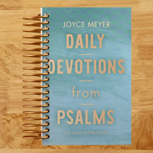Daily Devotions from Psalms: 365 Daily Inspirations (Spiral bound) Happy Coil spiral bound book