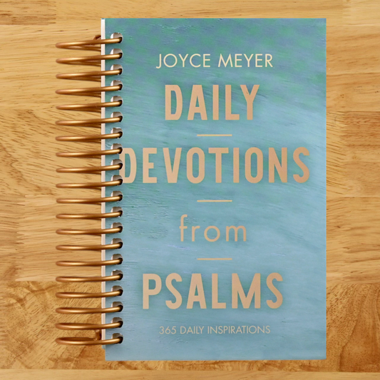 Daily Devotions from Psalms: 365 Daily Inspirations (Spiral bound) Happy Coil spiral bound book