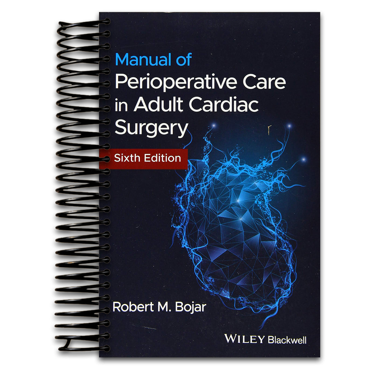 Manual of Perioperative Care in Adult Cardiac Surgery (Spiral bound) Happy Coil spiral bound book
