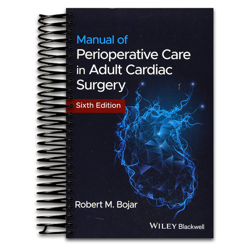Manual of Perioperative Care in Adult Cardiac Surgery (Spiral bound) Happy Coil spiral bound book