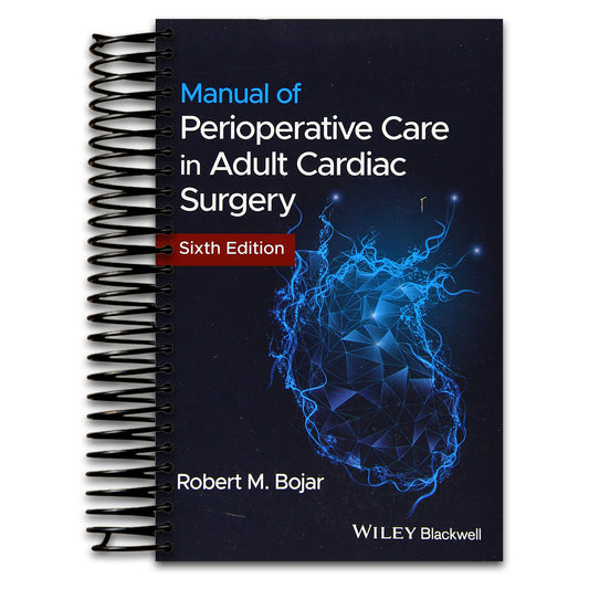 Manual of Perioperative Care in Adult Cardiac Surgery (Spiral bound) Happy Coil spiral bound book