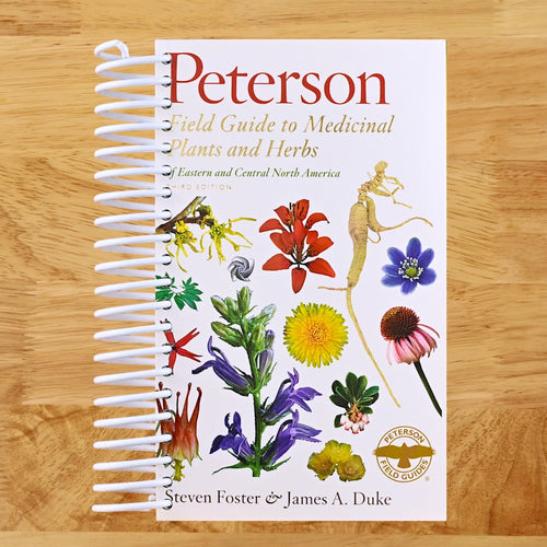 Peterson Field Guide To Medicinal Plants & Herbs Of Eastern & Central N. America: Third Edition (Spiral bound) Happy Coil spiral bound book