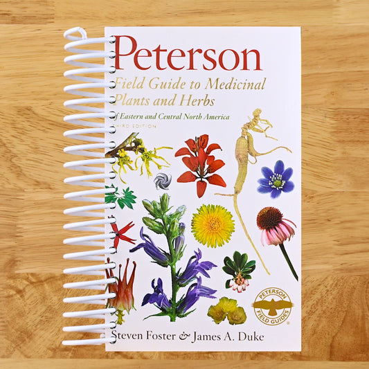 Peterson Field Guide To Medicinal Plants & Herbs Of Eastern & Central N. America: Third Edition (Spiral bound) Happy Coil spiral bound book
