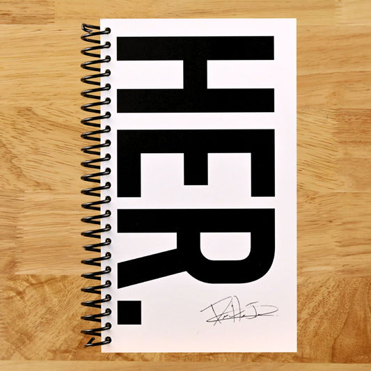 Her (Spiral bound) Happy Coil spiral bound book