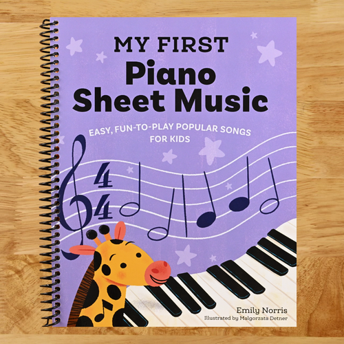 My First Piano Sheet Music: Easy, Fun-to-Play Popular Songs for Kids (My First Piano Books) (Spiral bound) Happy Coil spiral bound book