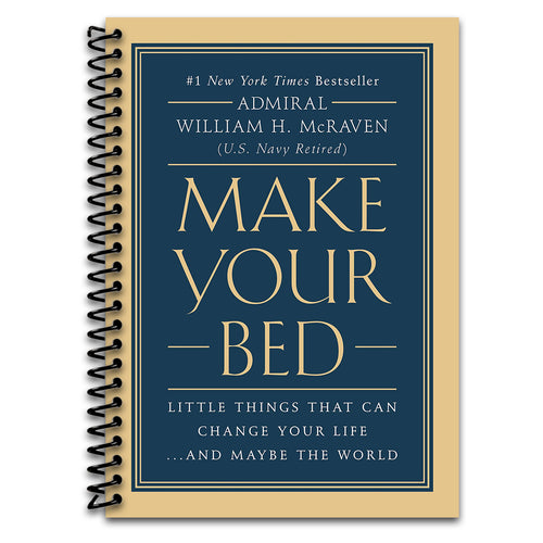 Make Your Bed: Little Things That Can Change Your Life...And Maybe the World (Spiral bound) Happy Coil spiral bound book