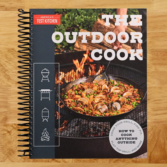 The Outdoor Cook: How to Cook Anything Outside Using Your Grill (Spiral bound) Happy Coil spiral bound book