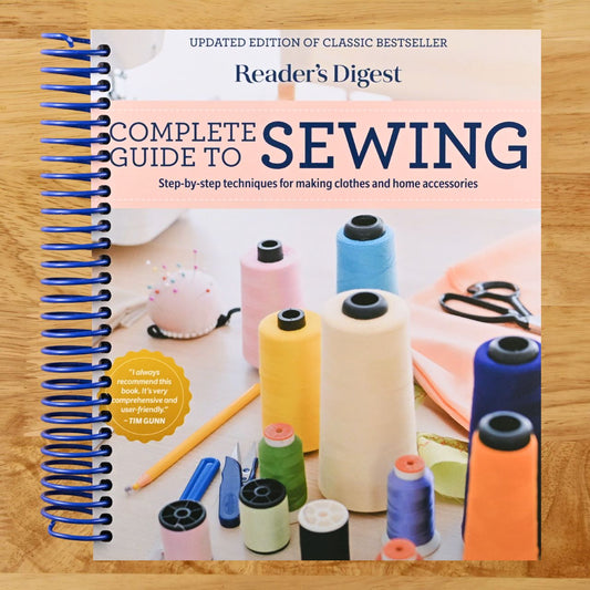 Reader's Digest Complete Guide to Sewing: Step by step techniques for making clothes and home accessories (RD Consumer Reference Series) (Spiral bound) Happy Coil spiral bound book