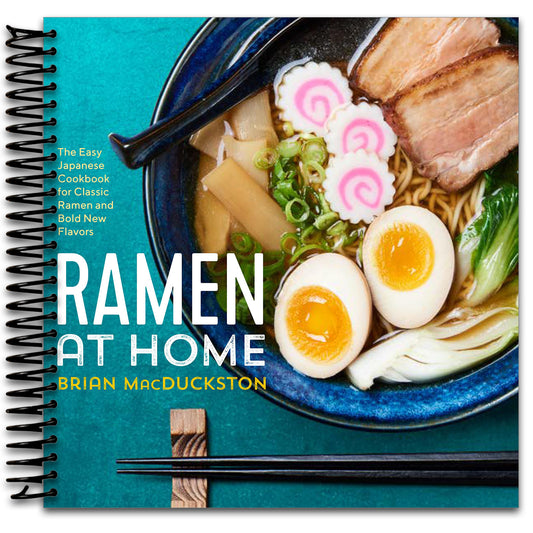 Ramen at Home: The Easy Japanese Cookbook for Classic Ramen and Bold New Flavors (Spiral bound) Happy Coil spiral bound book