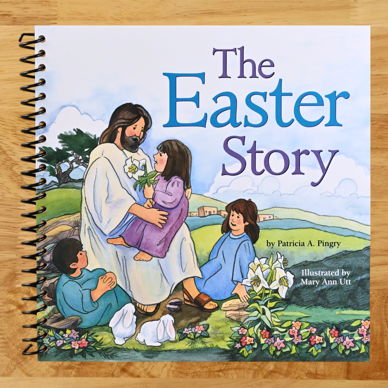 The Easter Story (Spiral bound) Happy Coil spiral bound book