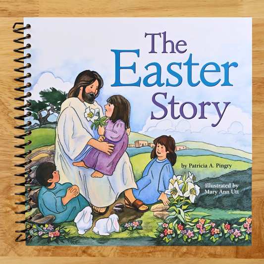 The Easter Story (Spiral bound) Happy Coil spiral bound book