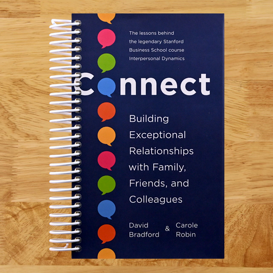 Connect: Building Exceptional Relationships with Family, Friends, and Colleagues (Spiral bound) Happy Coil spiral bound book