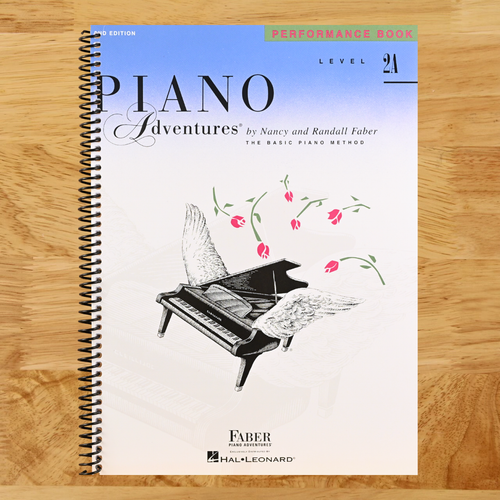 Piano Adventures: Performance Book - Level 2A, 2nd Edition | Late Elementary Piano Sheet Music for Kids and Students | Faber Piano Method Book with Classical, Folk, and Original Solo Pieces   (Spiral bound)