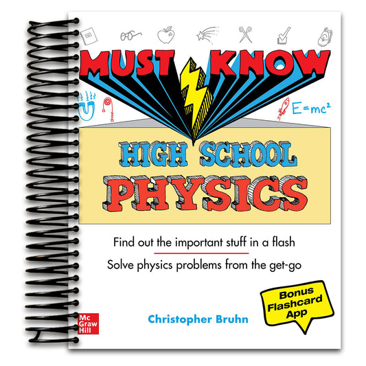 Must Know High School Physics   (Spiral bound)