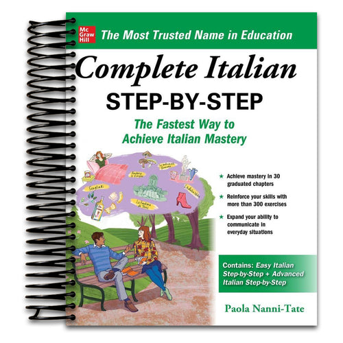 Complete Italian Step-by-Step   (Spiral bound)
