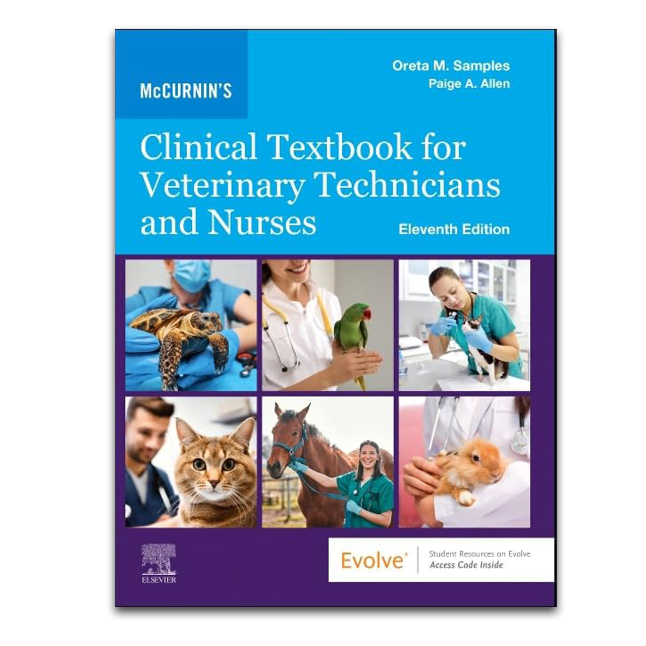 McCurnin's Clinical Textbook for Veterinary Technicians and Nurses (Spiral bound) Happy Coil spiral bound book