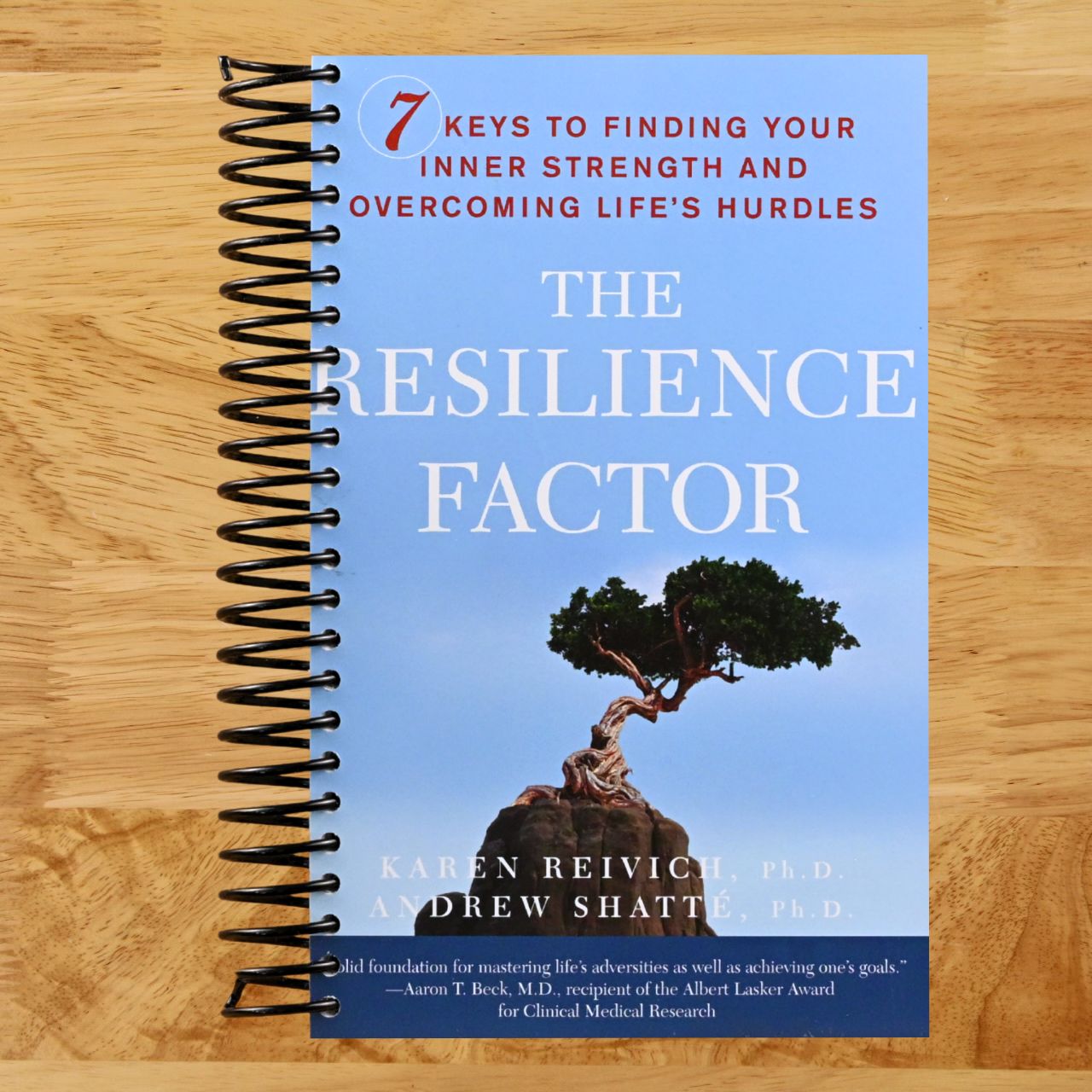 The Resilience Factor: 7 Keys to Finding Your Inner Strength and Overcoming Life's Hurdles (Spiral bound) Happy Coil spiral bound book