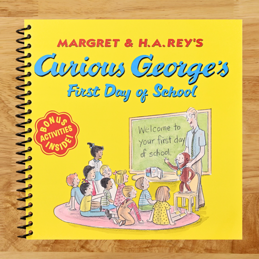 Curious George's First Day of School   (Spiral bound)