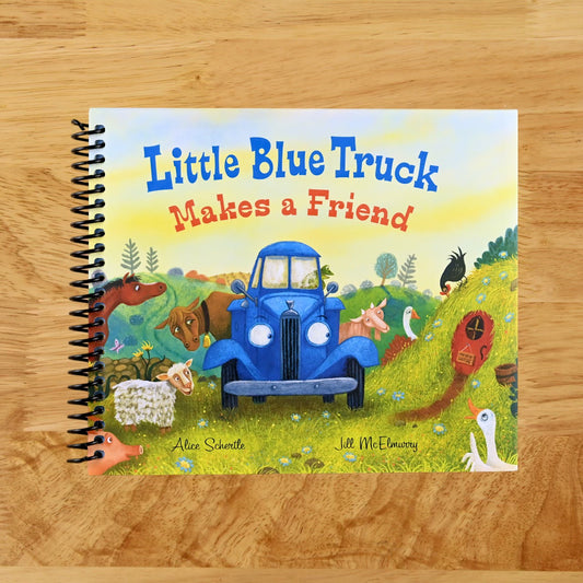 Little Blue Truck Makes a Friend: A Friendship Book for Kids – A Gentle Story About Welcoming Farm Animals