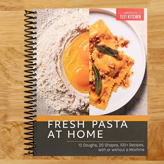 Fresh Pasta at Home: 10 Doughs, 20 Shapes, 100+ Recipes, with or without a Machine (Spiral bound) Happy Coil spiral bound book