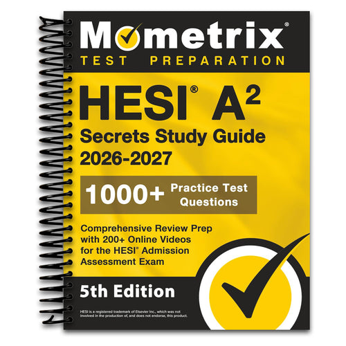 HESI A2 Secrets Study Guide: 1000+ Practice Test Questions, Comprehensive Review Prep with 200+ Online Videos for the HESI Admission Assessment Exam   (Spiral bound)