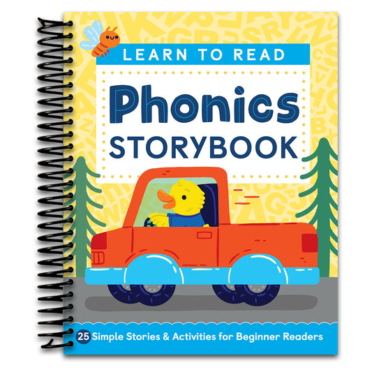 Learn to Read: Phonics Storybook: 25 Simple Stories & Activities for Beginner Readers