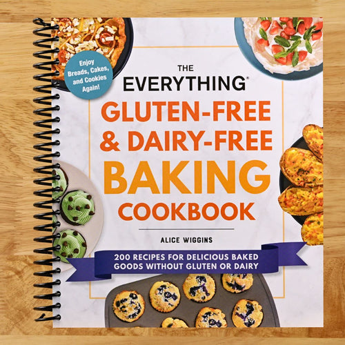 The Everything Gluten-Free & Dairy-Free Baking Cookbook: 200 Recipes for Delicious Baked Goods Without Gluten or Dairy (Everything® Series) (Spiral bound) Happy Coil spiral bound book
