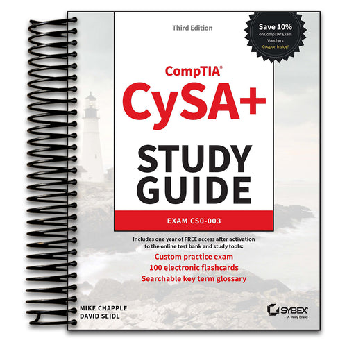 CompTIA CySA+ Study Guide: Exam CS0-003 (Sybex Study Guide)   (Spiral bound)