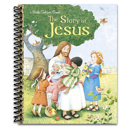 The Story of Jesus: A Christian Book for Kids (Little Golden Book)   (Spiral bound)