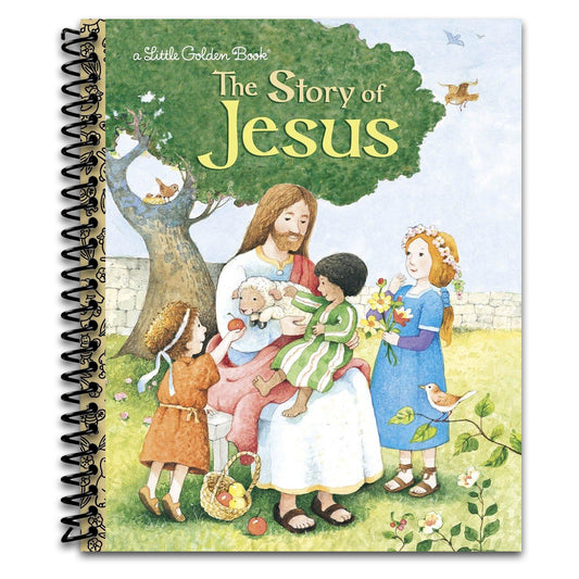 The Story of Jesus: A Christian Book for Kids (Little Golden Book)   (Spiral bound)