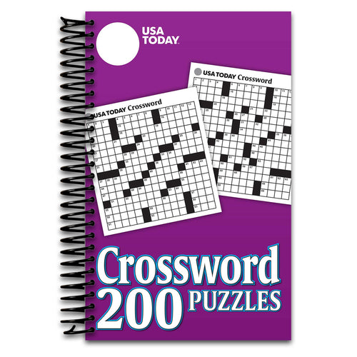 USA TODAY Crossword: 200 Puzzles from The Nation's No. 1 Newspaper (USA Today Puzzles) (Volume 2) (Spiral bound) Happy Coil spiral bound book