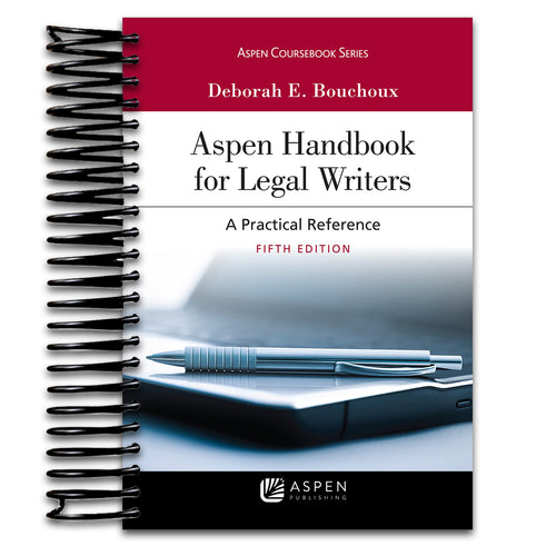 Aspen Handbook for Legal Writers (Aspen Coursebook Series) (Spiral bound) Happy Coil spiral bound book