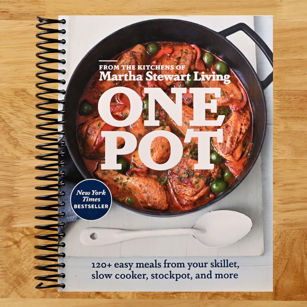 One Pot: 120+ Easy Meals from Your Skillet, Slow Cooker, Stockpot, and More: A Cookbook (Spiral bound) Happy Coil spiral bound book